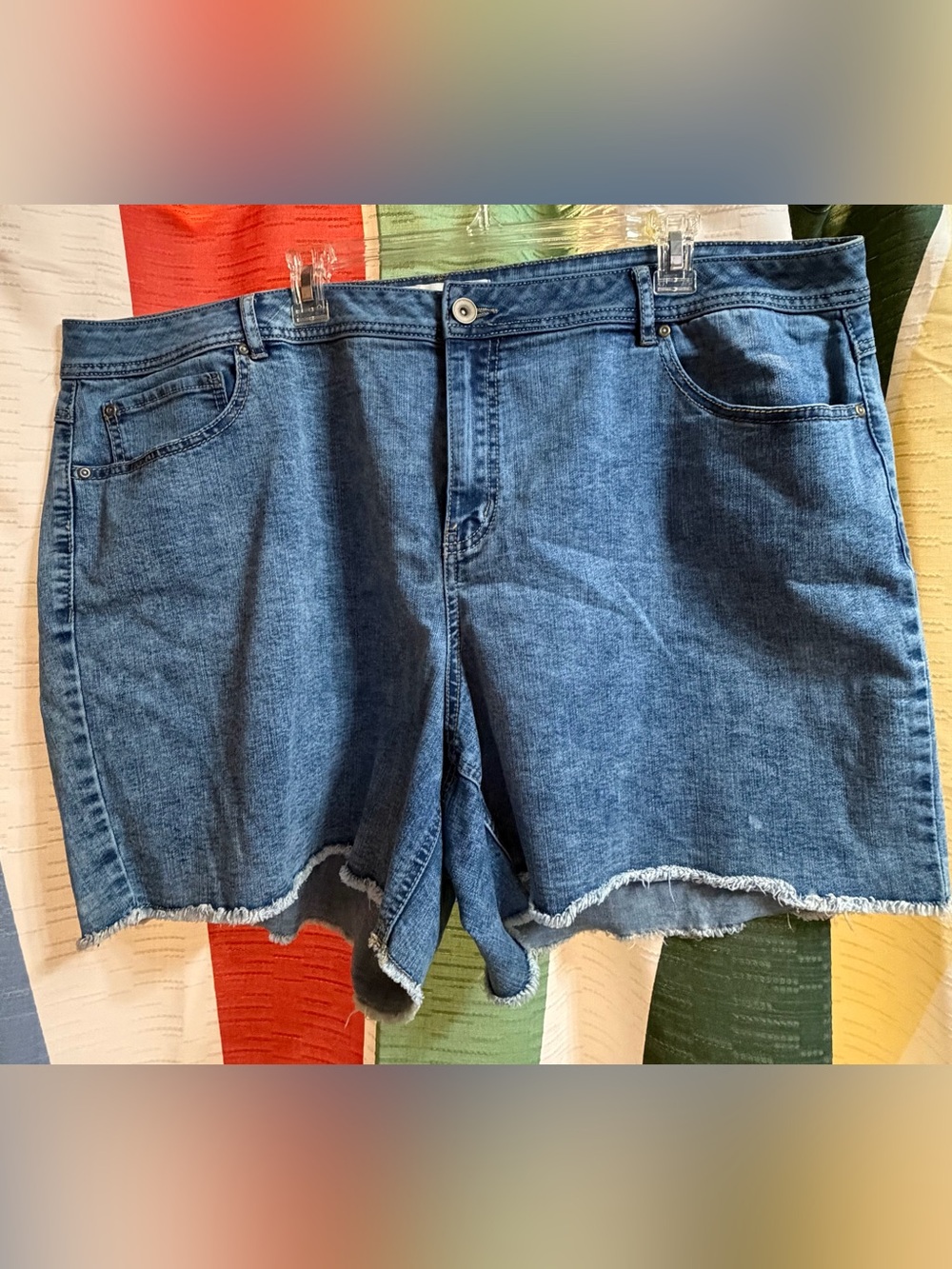 Plus Size Cato Denim Shorts